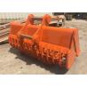Buy cheap Hitachi ZX350 Excavator Skeleton Bucket With 2000mm Width Orange Color from wholesalers