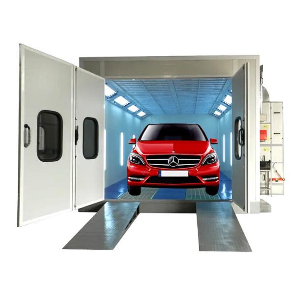 Buy cheap Automotive Car Spray Paint Booth With Environment Electric Heating from wholesalers