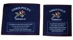 Black / Red / Grey Shrink-proof Clothing Woven Labels, Embroidered Garment Label