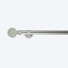 Buy cheap 25mm Beaded Ball Finial 2m Length Metal Pipe Curtain Rods For Home Decor from wholesalers