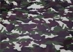 Camouflage Pattern PU Synthetic Leather , Premium PU Leather For Bags