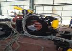 380V Elbow Bending Machine , Hydraulic Tube Bending Machine By Induction Heating