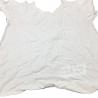Buy cheap Grade A ocean industrial cleaning 100 cotton textile waste cut pieces pure white color T shirt rags wipers from wholesalers