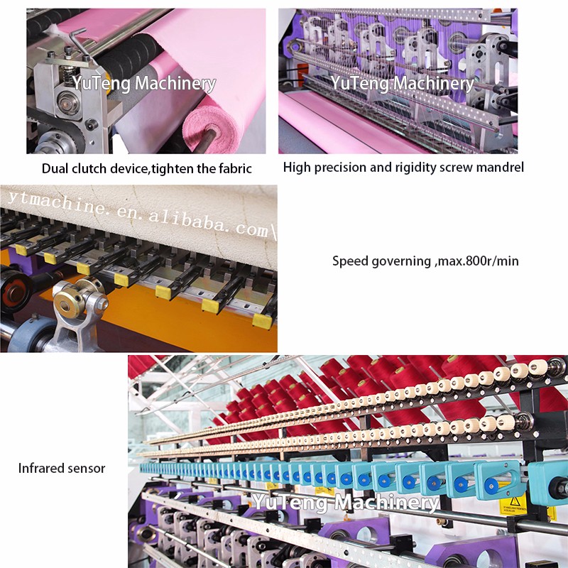 Automatic Lock Stitch Quilting Machine For Garment Textile Sleeping Bag