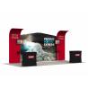 Buy cheap Advertising Portable Trade Show Booth Displays Indoor Time Saving Floor Standing from wholesalers