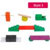 Buy cheap Wooden Colored Domino Accessories For Children from wholesalers