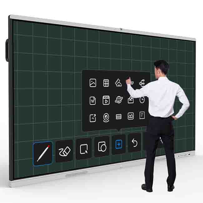 3840×2160 98 Inch Touch Screen Smart Board For Presentations Meetings