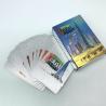 Buy cheap 2.5"x 3.5" 100% PVC Playing Cards Silver Foil Durable Plastic Poker Cards from wholesalers