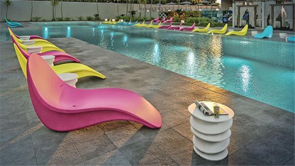 Buy cheap Swimming Pool Rotomolded Chair / Rotational Moulding Products Impact Resistance from wholesalers