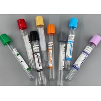 Buy cheap Eparin Sodium Anticoagulant Blood Vacuum Container Plain Vial For Blood product