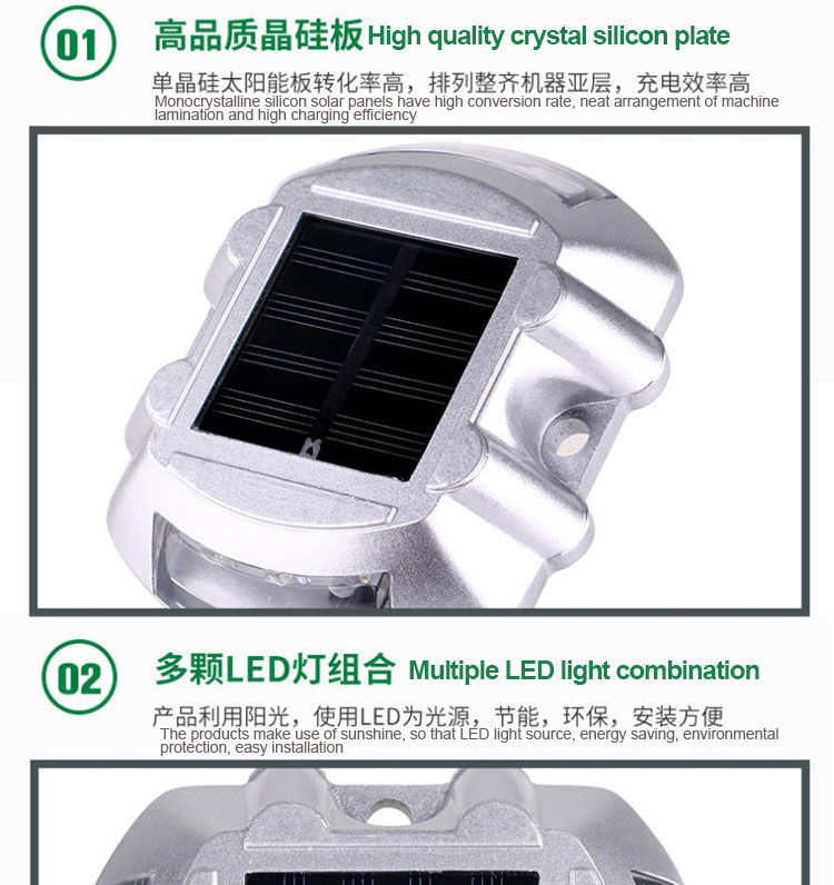 Yellow Cat Eye LED Reflector A Long-lasting Solution for Road Safety