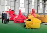 Steel Concrete Mixing Equipment 1-3 Unloading Doors PMC500 CE Approved