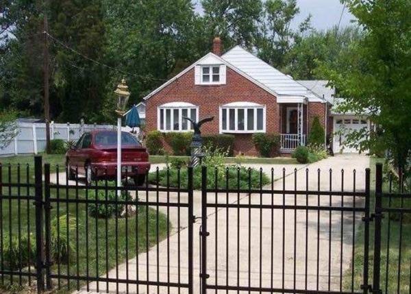 Buy cheap Ornamental Metal Railings Automatic Security Gates Commercial For Courtyard Fence from wholesalers
