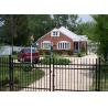 Buy cheap Ornamental Metal Railings Automatic Security Gates Commercial For Courtyard Fence from wholesalers