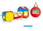 School Bus Shaped Children's Pop Up Toy Tent , Foldable Pop Up Playhouse Tent