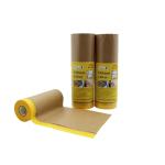 Biodegradable Auto Painting Cover Kraft Paper Pre Taped Film Masking Paper Film