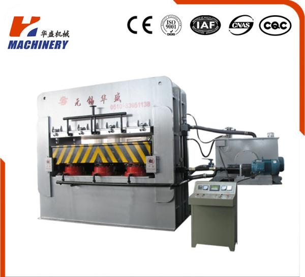 Buy cheap Hot Press Furniture Particle Board Lamination Machine 8-12pcs/Min from wholesalers