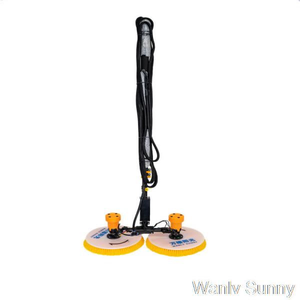 3.5 Meters /5.5 Meters /7.5 Meters Handle Double-Head Rotary Brush for PV Cell