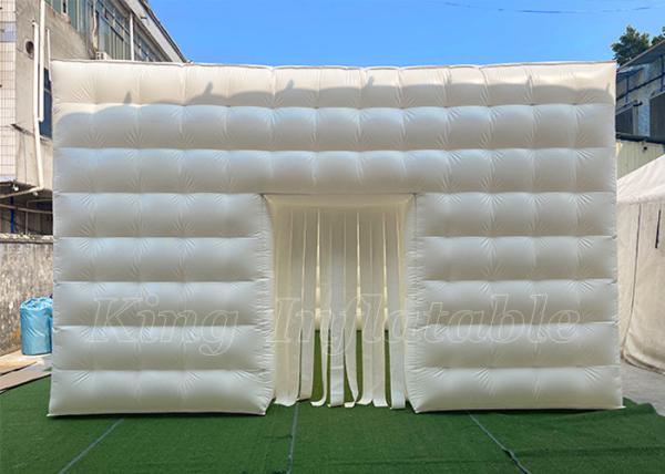 Buy cheap Inflatable Event Tent PVC Wedding Party Led Night Club Photo Booth Inflatable Cube Tents from wholesalers