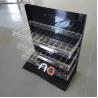 Buy cheap 3 Tiers Acrylic Rack for Lipgloss Compartment Plexiglass Lipstick Display Stand from wholesalers