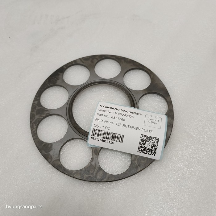 Hyunsang Excavator Parts 0365412 Plate For EX300-5 Oil Motor 4371768