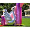 Buy cheap 420D Nylon Fabric Swan Inflatable Arches With Air Blower from wholesalers