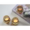 Buy cheap Christmas Gold Electroplated Candle Jar Candle Glass Jar For candle from wholesalers