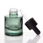 Cosmetic Skincare Packaging 20ml 30ml Cylinder Clear Amber Hair Essential Oil
