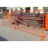 Buy cheap 3.5mm Wire Dia Canada Temporary Fence 6"X9.5" Powder Coating Temp Construction Fence from wholesalers