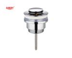 Brass basin drain drainage small cap stopper vanity Waste drain vessel pop up