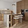 Buy cheap Project High Quality Large Standard Full Engineering Cocina Model Luxury Furniture Smart Kitchen Cabinet Designs from wholesalers