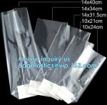 polypropylene Crystal Clear Cello Bags flat square block bottom opp bag,candy