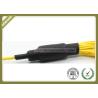 Buy cheap Single Mode Fiber Optic Patch Cord , Optical Fiber Jumper With Yellow Color from wholesalers