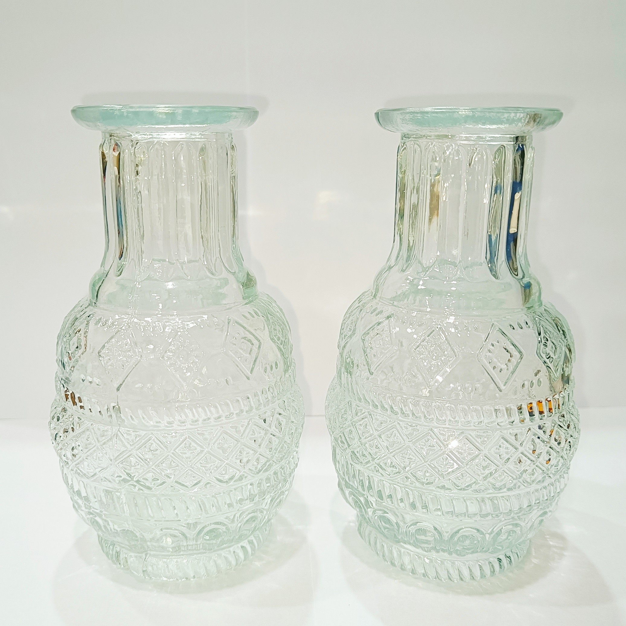 Transparent Bud Pot Bulk Custom Round Nordic Mini Cylinder Clear Glass Flower Vase