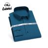 Buy cheap Men Long Sleeve Business Shirts Single Button Casual Plaid Striped Shirt from wholesalers
