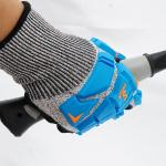 Blue TPR Anti-collision Abrasion-resistant Safety Gloves Touch-screen Anti