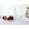 Buy cheap Gold Rim Hammered Lead Free 26mm Glass Bowls For Home, Embossed Glass Bowls from wholesalers
