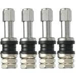 TR43E Tubeless Car Tyre Valve Clamp In Type With 11.5 Millimeter Rim Holes