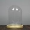 Buy cheap Handmade Borosilicate D3.94xH6.3 Inch Glass Cloche Dome from wholesalers
