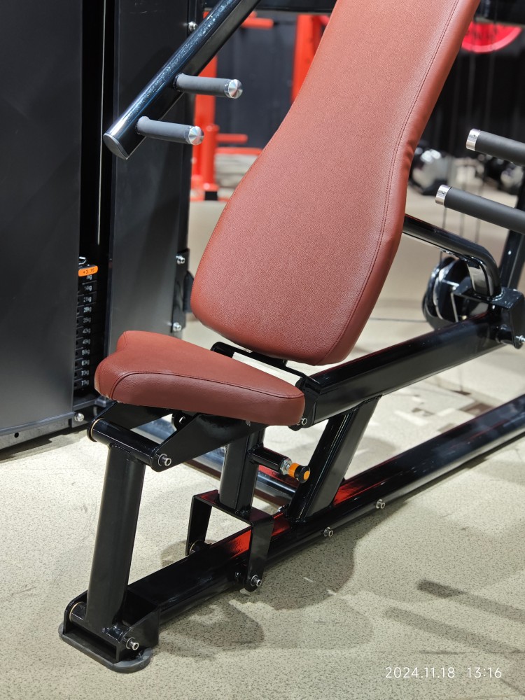 Commercial Indoor Fitness Equipment: Pin-Loaded Multi-Press Machine for Bodybuilding and Chest & Shoulder Workout