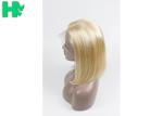 #613 Virgin Natural Human Hair Wigs , 13*4 Front Lace Short Bob Wigs