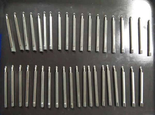 Buy cheap Ejector Pins OEM Spare Parts , Custom Color Carbon Steel Injection Molded Parts from wholesalers
