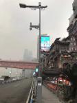 Commercial Smart City Light Pole LED Display Screen P2.5 Lightweight
