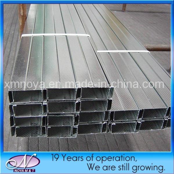 Customized Length Track Channel 52*29/70*29/75*30mm Galvanized Metal Building