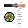 Buy cheap Composite 12 Core Hybrid Fiber Optic Outdoor Optical Fiber Cable 0.36 DB And Power from wholesalers
