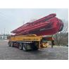 Buy cheap Professional Workshop 56m Vertical Reach Concrete Pump Trucks zoomlion concrete pump truck from wholesalers