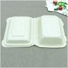 Buy cheap 7x5 Inch Biodegradable Bioplastic Hinged food boxes,natural plants eco-friendly material Compostable Food Containers from wholesalers