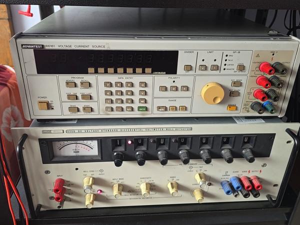 Buy cheap Advantest R6161 AC DC Variable Power Supply ±1200 V / 120 mA High Accuracy DC Voltage Current Calibrator from wholesalers