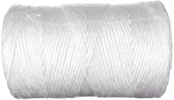 Buy cheap 2mm Packaging rope Twisted White Poly Baler twine fibrillated polypropylene tying twine from wholesalers