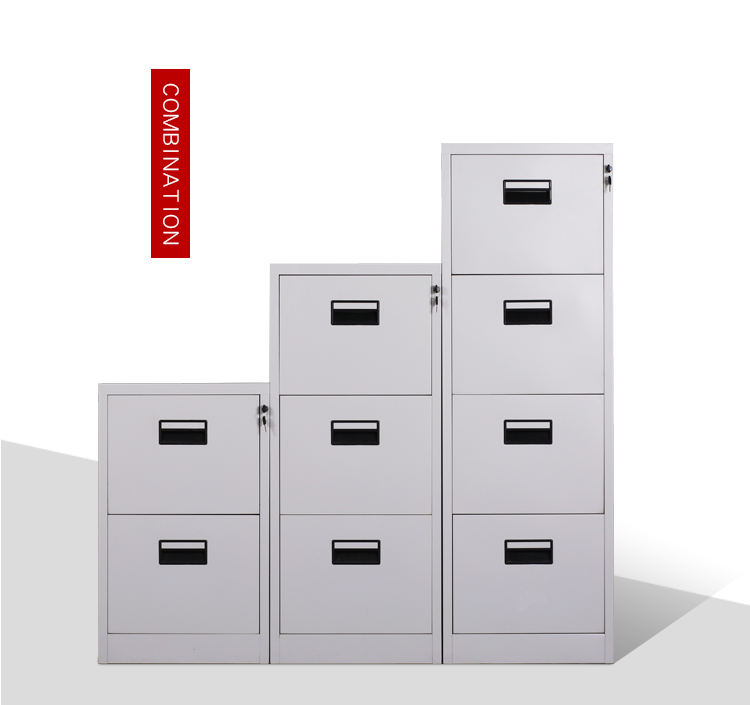 School ISO9001 Office Cabinet With File Drawers Cold Rolled Steel